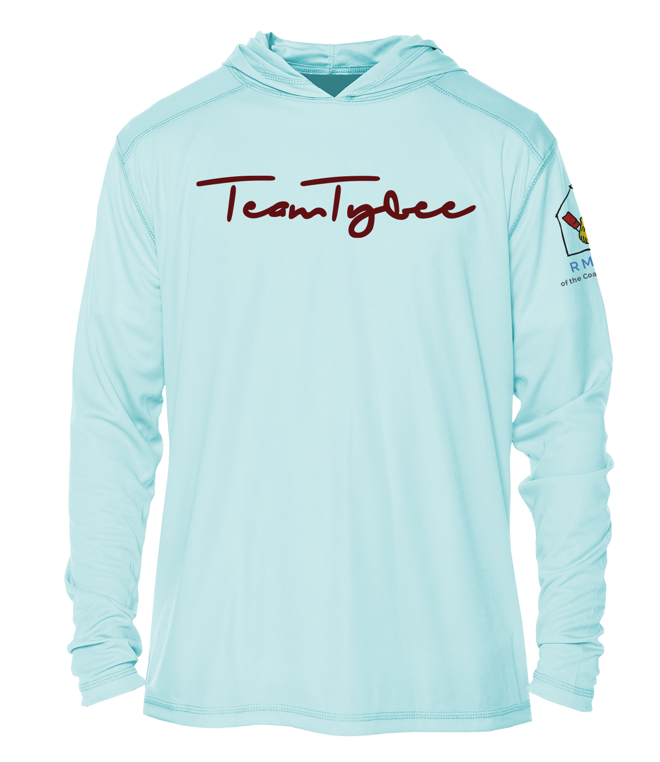 Team Tybee - Ronald McDonald House - UPF 50+ Hoodie - Image 5