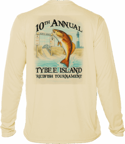Leaping Redfish 10th Annual Tournament Performance Shirt - Image 9