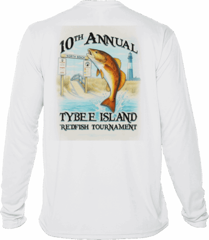 Leaping Redfish 10th Annual Tournament Performance Shirt